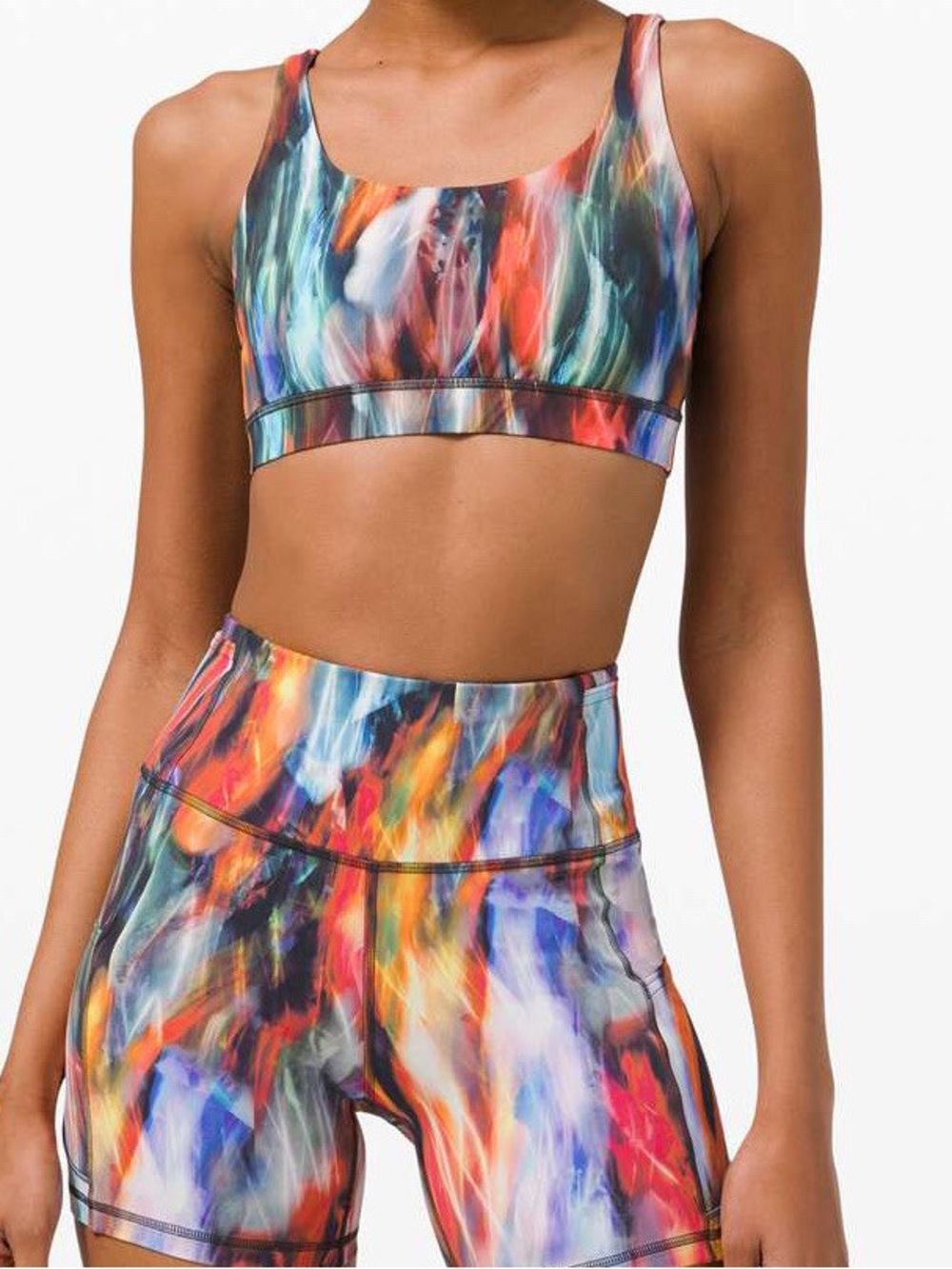 Lululemon LW2AYSS Energy Sports Bra in Chroma Fusion